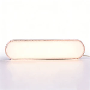 Oval Rectangle Tri Proof of Mounted Plates E27 LED Bulb Socket Lighting for Ceiling 24W 36W ABS+PS Wall Light Ceiling Light