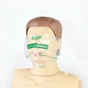 Emergency Face Shield Cpr Mask with Plastic Box