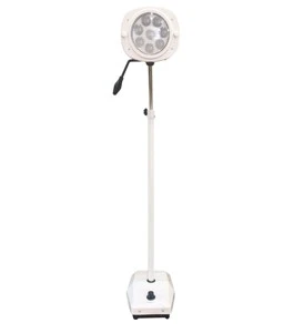 Hot Sale Electric LED Medical Examination Light with High Illumination and Floor Stand for Hospital/Clinic
