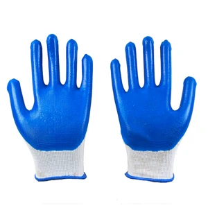 Industry Work Glove Wear Resistant and Anti slip Nitrile Coated Safety Gloves for Industrial Construction Work