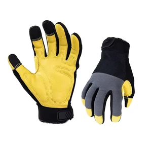 Best Quality Polyethylene Safety Cuff 14-inch Latex-Free Assembly Gloves for Mechanics Industrial Work Anti-Slip Anti-Vibration