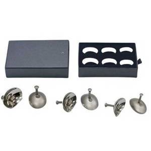 Orthopedic Corneal Eye Shield Protector Set 3 Pairs Stainless Steel Ophthalmic Surgical Instruments Reusable Eye Surgery Tools