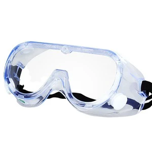 EN166 Certified Scratch-Resistant Transparent Anti-Fog Lens Safety Goggles Industrial Construction Dust Splash Eye Protection