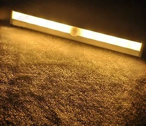 Smart LED Human Body Thermal Infrared Detection Lamp Closet Light Night Lamp IR Wireless Auto PIR Motion Sensor Detector Light