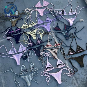 Swimwear Manufacturer B2Y Style Bikini Custom Design Swimsuit With Brand Logo Bathing Suits For Women