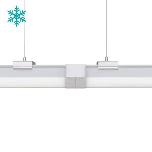 -40℃ LED Tri-proof Light Dustproof Low Temperature Fixture for Cold Storage Freezer Refrigerated Warehouse Supermarket