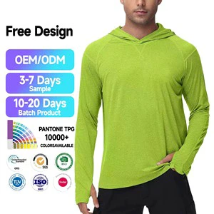 Heat-Transfer Printed Logo Fishing Sun Protection UPF 50 Custom Long Sleeve Breathable Quick Dry Performance T-Shirt