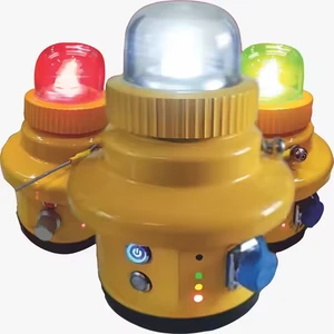Portable ICAO/FAA/IEC Compliant Aviation Obstruction Lights emitting white colour