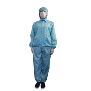 Myesde Anti-static Level a Vapor-Protective ESD Coveralls for Clean Room Electronics Industry