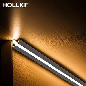 Hot Sales Kitchen Modern 300mm-3000mm 45 Degree Angle PIR Motion Sensor Dimmable Plastic LED Cabinet Lights for Closet Wardrobe