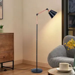 Nordic Style Adjustable Height Iron Floor Lamp for Living Room Bedroom Instagram Aesthetic Mood Lighting