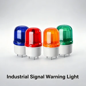 Audible and Visual LED Flashing Industrial Indicator Lights for in Various Mechanical Equipment