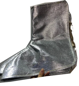 Aluminized Anti-radiant Heat Shoes Covers Fire Resistant Flame Retardant Shoes Cover