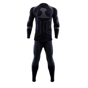Adult Winter Sport Thermal Base Layer Running Cycling Ski Base Layer Suit Custom Logo Quick Dry Fitness Base Layer