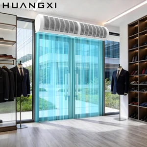 Energy Saving Dust Proof Industrial Air Curtain 900 1200 1500 1800mm For Clothing Store Boutique Fashion Shop Mall Entrance