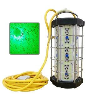 Luces De Pesca High-efficiency Fishing Light IP68 Waterproof Night Fish Green Light 3000w Underwater Fishing Float Led Light