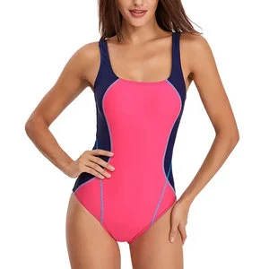 Best Quality Women's One-Piece Swimming Suit Latest Design Casual Wear Made From Top Material Front Logo Placement