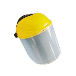 Anti-splash-spatter Aluminum Edge Face Shield Transparent Shield Lens Safety Welding Cutting Full Face Mask