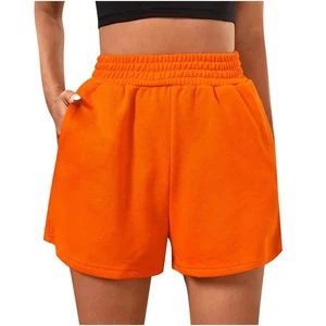 Custom Women Clothing Plus Size Loose Shorts Women's Short100% Cotton Shorts For Women Athletic Running Casual Shorts 2027