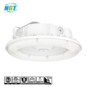 Gas Station Lamp LED Canopy Light 60W-100W 14000LM IP65 Rated ETL/DLC Certified Dimmable 5-Year Warranty Residential Garage