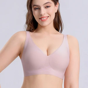Wholesale Plus Size Women's Cool Feeling Modal Bra for Big Breast Ladies Baju Kurung