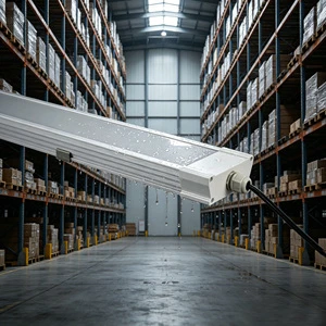 600mm 4FT 20-100W Full Plastic LED Tri-Proof IP65 IK08 0-10V Dimmable Anti-UV Industrial Light for Farms/Warehouses/Cold Storage