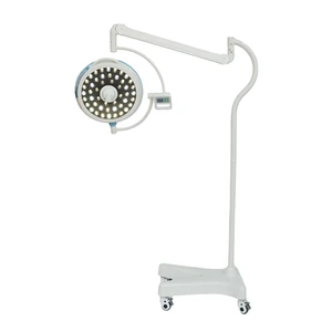 LED500 Electric Portable Mobile Operating Room Surgery Light Shadowless Veterinary LED Surgical Lamps Adjustable Bracket/Floor
