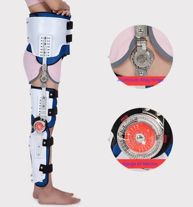 Orthopedic Adjustable Medical Hip And Knee Brace Support Protector Orthosis Rehabilitation Device With Hinge For Fracture Adult