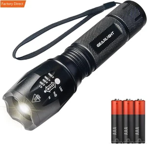 Zoom Nitecore Led Flashlight Zoomable Flashlight for Hunting Camping Hiking Running Pens Jade Flashlight GearLight Mini Torch
