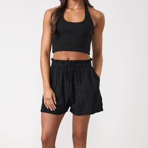 New Design Women Plus Sizes Elastic High Waist Workout Liner Athletic Sports Biker Short Gym Running Yoga Shorts With Pocket
