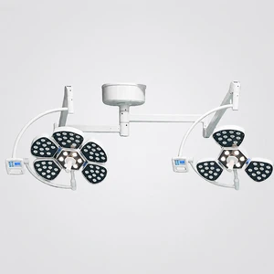 Medical LED Shadowless Operating Light Surgical Lamp for Hospital Operation Theatre Room with Adjustable Lamp Head