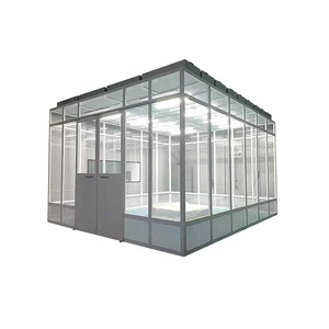 Customizable Small Portable Cleanroom Booth Modular Clean Room with Aluminum Frame and PVC Wall