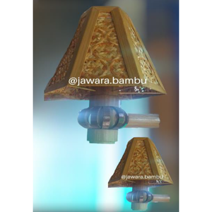 Komodoin by Indonesia Eximbank 5-Year Warranty 3500K Warm White Natural Ambient Lighting Indoor Bamboo Lamp