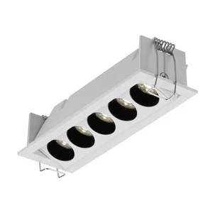 Office Project Use Anti-glare Trimless Recessed Linear Grill Lighting 10W 20W Dimmable Adjustable Led Grille Light