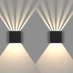 Led Outdoor Wall Light Waterproof IP65 Motion Sensor Led Lighting Porch Balcony Garden Lights Outdoor Wall Lamp