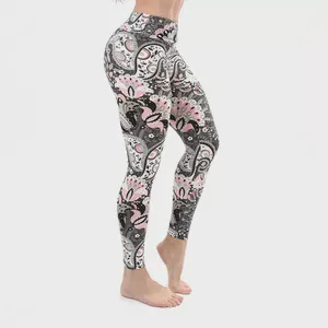 Summer Women's Seamless High Waist Breathable Leggings Spandex/Polyester Yoga Gym Fitness Running Wear Sustainable Fabric Custom