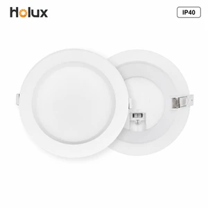 Holux Adjustable Cutout LED Downlight 6W 9W IP44 Built-in Driver CE RoHS IES LDT Recessed Ceiling Light
