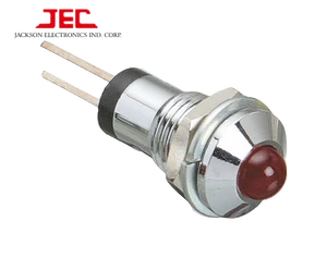 JEC Taiwan Plastic LED Power Indicator Lamp Neon White Red Yellow Green High Performance IP44 6V-24V Lighting & Illumination