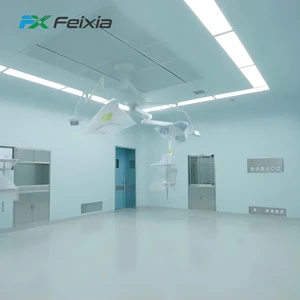 Customized Class 100 Hospital Modular Operating Room Wall Panels Quick Install Surgical Air Cleaning HEPA Filter 95% New