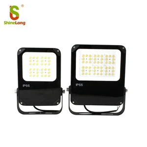 LED Flood Light Garage Lighting Urban Landscape Lighting IP66 Waterproof IK08 Approved Integrated Design of Housing and Radiator