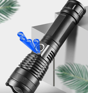 LED Strong Light Flashlight USB Rechargeable Tactical Torch High Power Lamp 1000m Bright Lantern Outdoor Camping