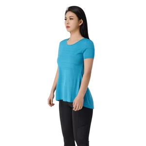 Yoga Top Physical Fitness Yoga Wear Women's Breathable Lightweight T-Shirts Set Style