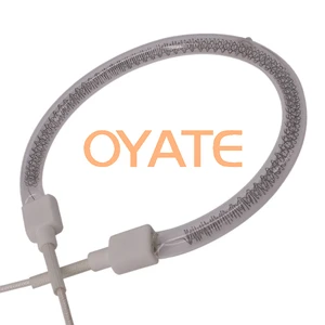 Ring Star Filament Halogen Infrared Quartz Heating Lamp for Laboratory Instrument Constant Temperature Heating Quartz Lamp