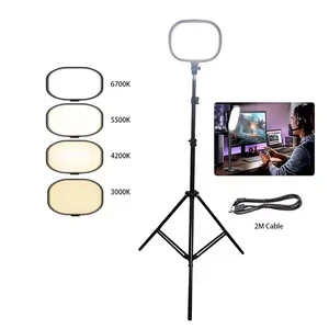 Shingel Rechargeable Photo Panel Light USB Photography Studio Led Video Lighting for Photo Video Photography