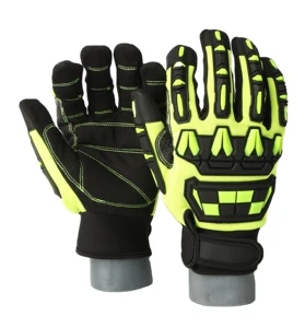 VITOSAFE Level 5 Safety Gloves Nylon Lining Anti-Impact TPR Back Construction Anti-Slip Anti-Cut Welding Driving Other Work