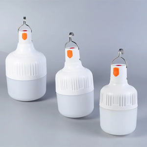 Outdoor Hanging Portable Solar Bulb Emergency Tent Led Lamp Rechargeable Camping Lights
