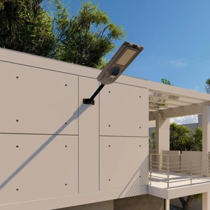 800W Solar Street Light with Camera 5G APP Control 360° Rotation IP65 Waterproof for Smart Courtyard Lighting