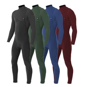 DIVESTAR Custom Design 3/2MM 4/3MM Neoprene Waterproof Warm Zipless Surfing Wetsuit For Man Woman