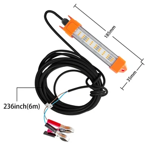 2026 New Underwater Led Fishing Lamp 30W IP68 Waterproof Green Fish Light Lights for Fishing Led Lure Fishing