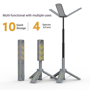2026 New Hot Sale All-in-One Emergency Camping Light | Rechargeable LED Lamp with Flame Mode & Dimming